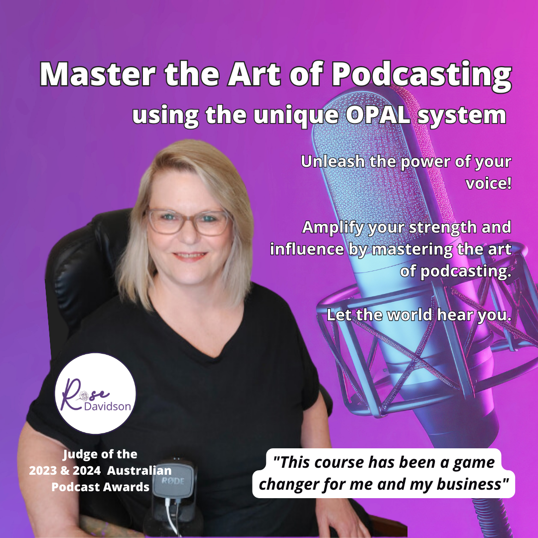 master the art of podcasting, program