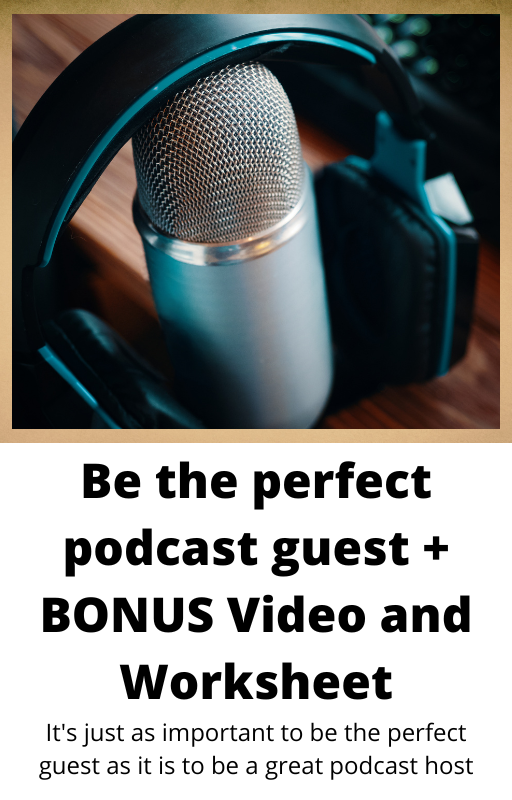 Be the perfect podcast guest