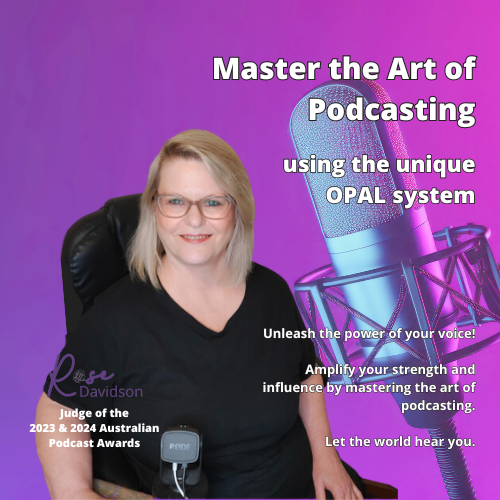 Master the art of podcasting program