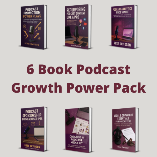 6 Book Podcast Growth Power Pack