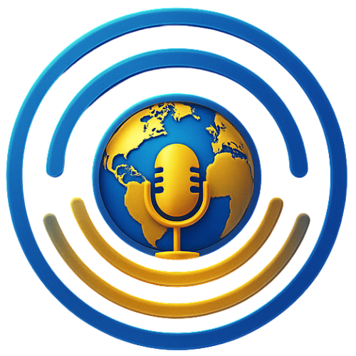 Impactful Voice Project™ The Impactful Voice Project™ logo featuring a golden microphone and world globe surrounded by soundwave rings, symbolising global storytelling and connection. Tagline: One Voice. Infinite Impact™