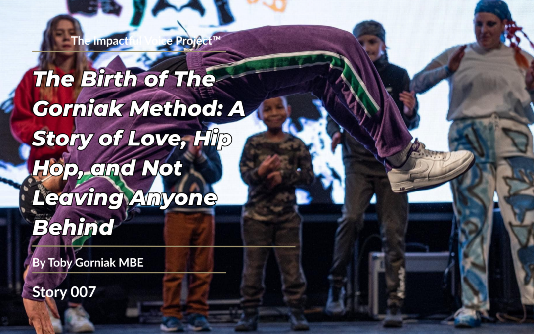 Toby Gorniak MBE: The Birth of The Gorniak Method