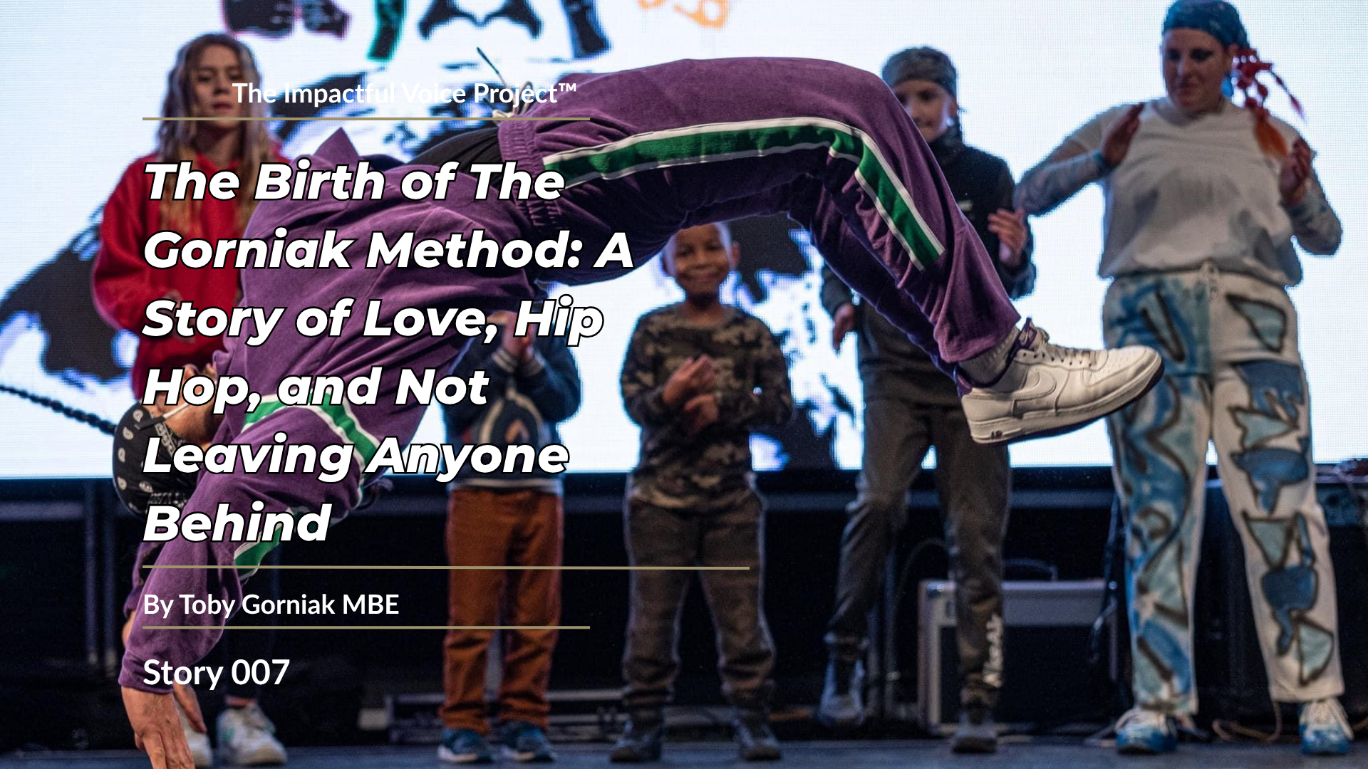 Toby Gorniak - The Birth of The Gorniak Method