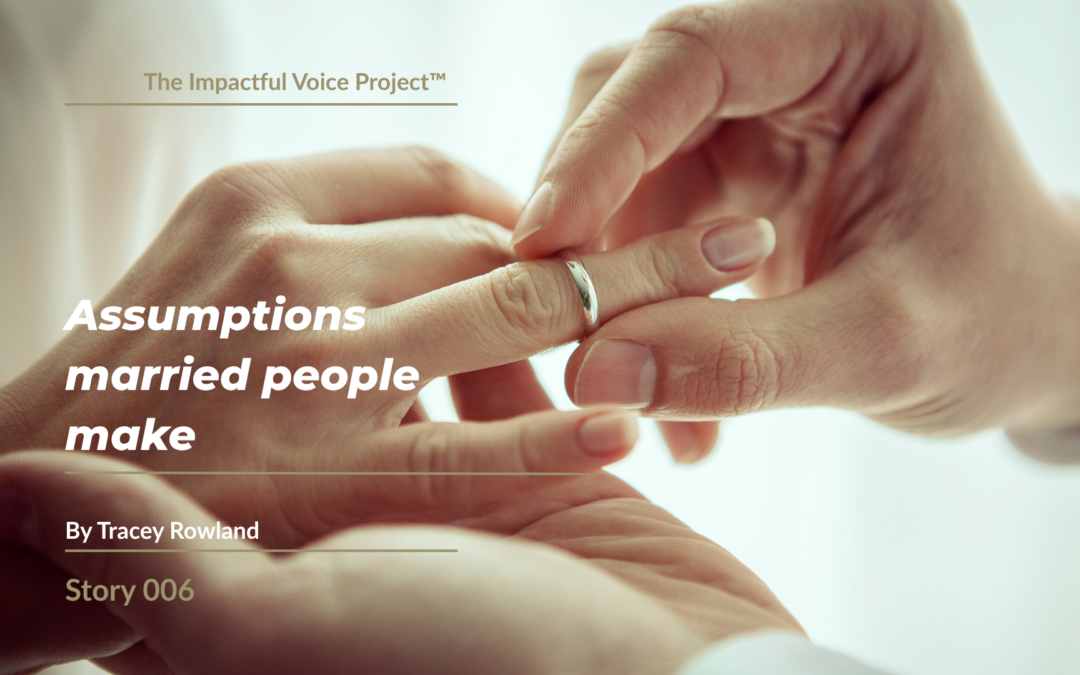 Tracey Rowland: Assumptions Married People Make