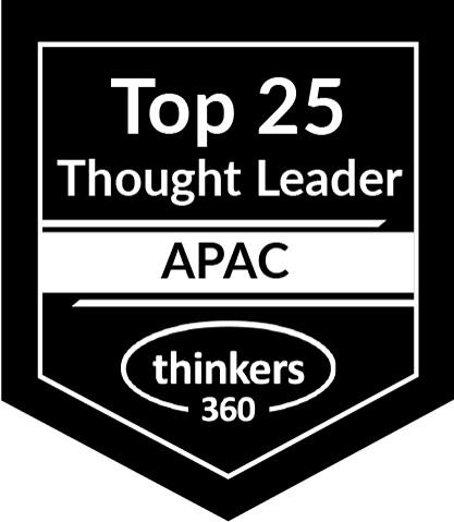 Top 25 - APAC - Rose Davidson Thinkers360 Badge, Top 25 - APAC