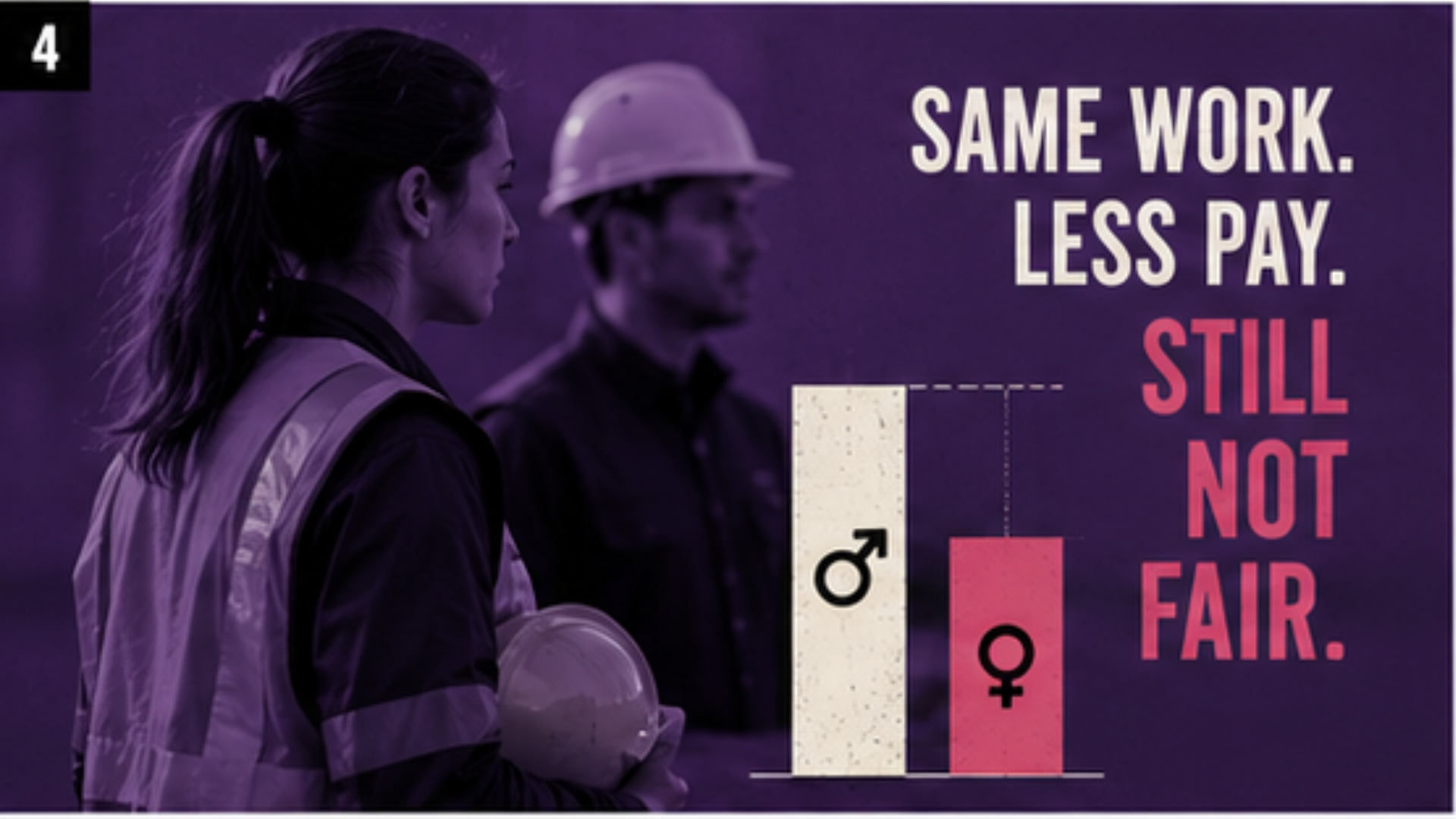 Same Work Less Pay