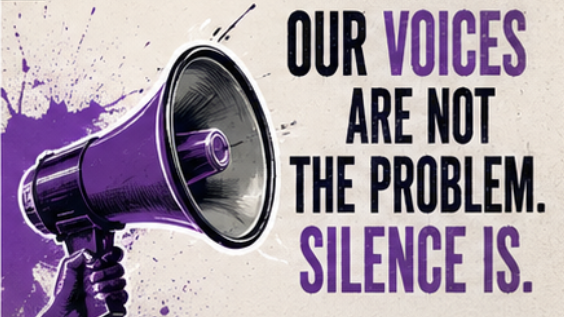 Our Voices Are Not the Problem