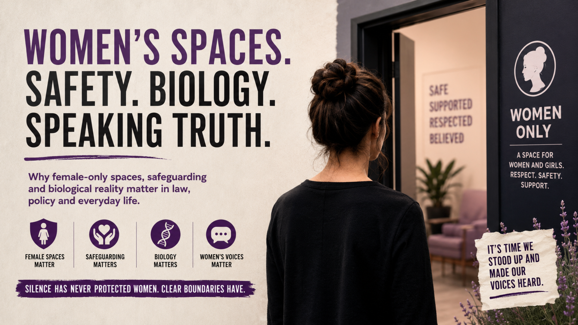 Women’s Spaces, Safeguarding, and the Right to Speak Clearly - Rose Davidson Women’s Spaces, Safeguarding, and the Right to Speak Clearly