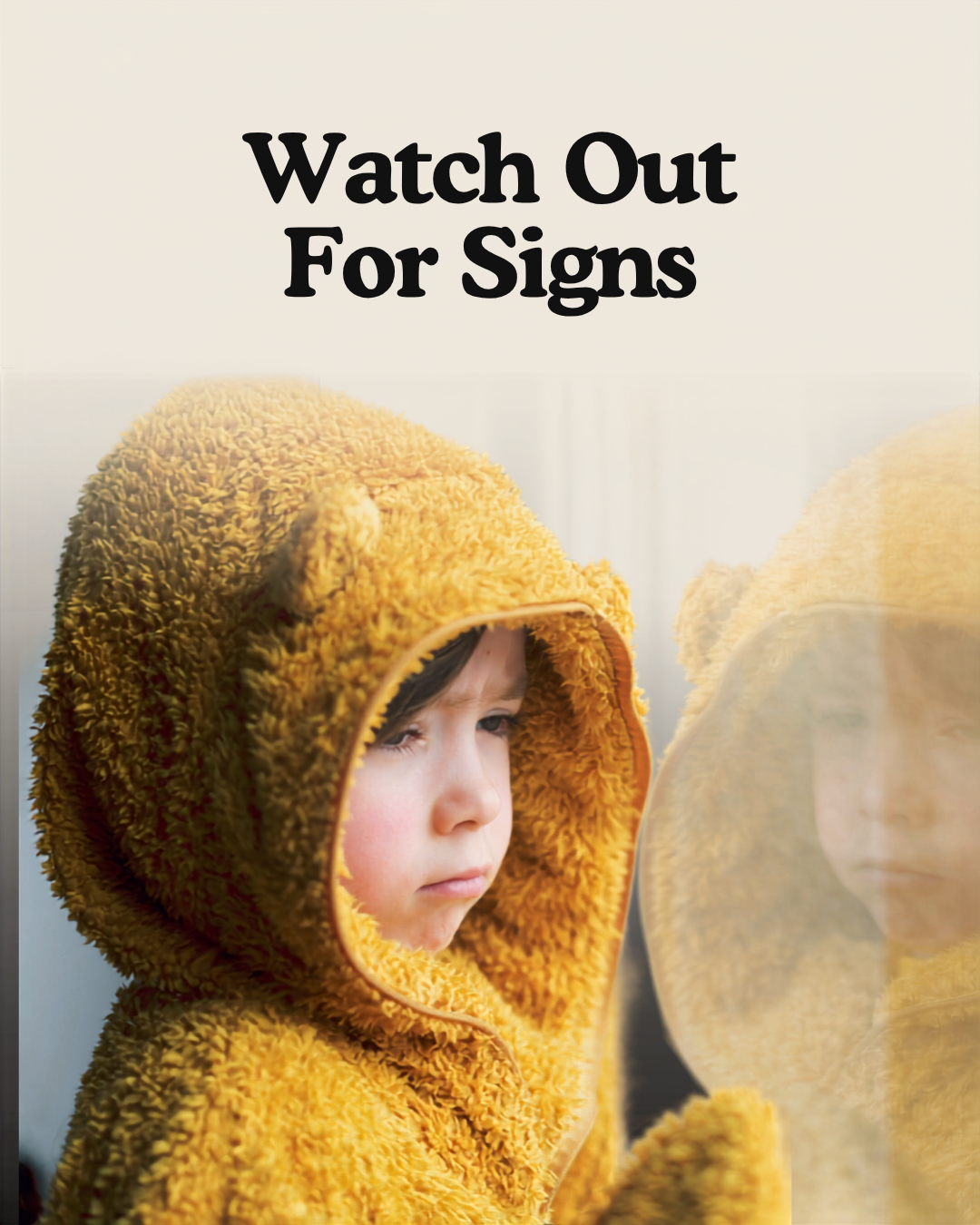 Watch Out For Signs - Rose Davidson Sad Child Sitting Alone in Bedroom