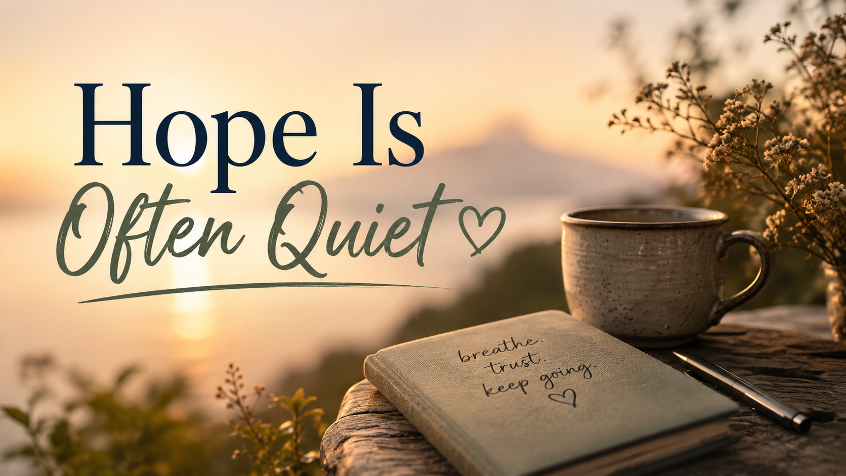 Hope Is Often Quiet - Rose Davidson Hope Is Often Quiet